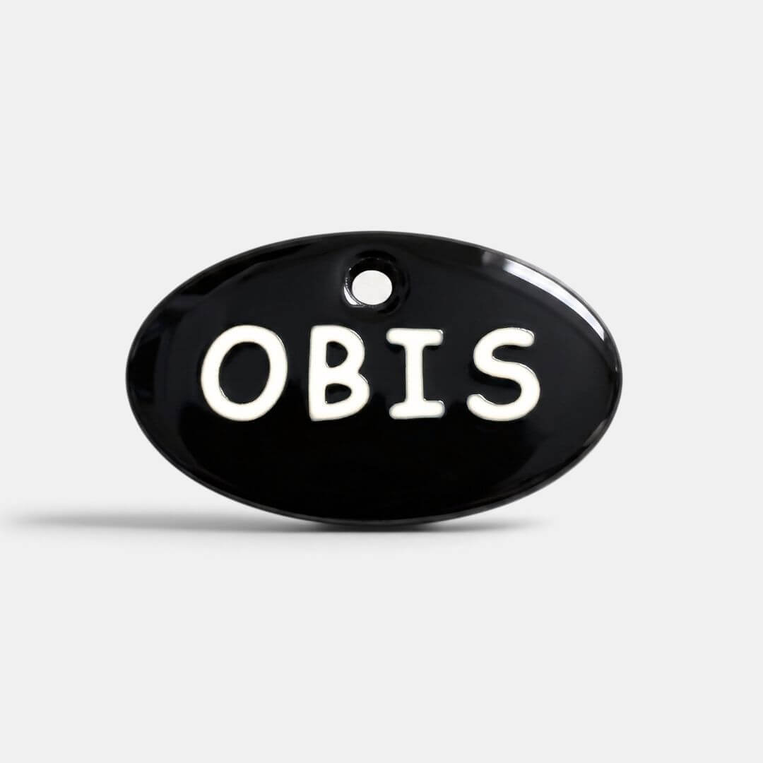 Dog ID Tag with Name and Phone Number
