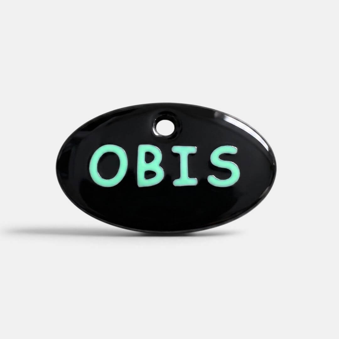 Dog ID Tag with Name and Phone Number