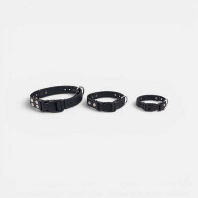 EasyFit waterproof collar for dogs - black